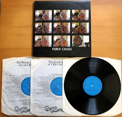 CBS WM 43 Pablo Casals 3LP Gatefold Bach Haydn Mozart Cello etc EX condition - Image 1 of 4