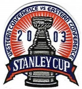 NHL 2003 Stanley Cup Championship Patch New Jersey Devils - Picture 1 of 1