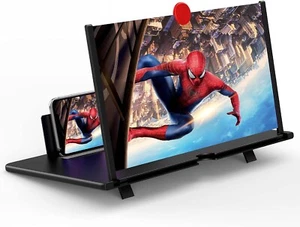14" Screen Magnifier –3D HD Mobile Phone Magnifying Projector Screen Enlarger - Photo 1 sur 6