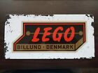 Lego 1950'S Denmark Retro Tin Sign 2021 Vip Exclusive Brand New 5007016