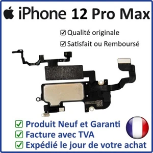 MODULE ÉCOUTEUR INTERNE HAUT PARLEUR OREILLE EARPIECE POUR IPHONE 12 PRO MAX - Photo 1 sur 3