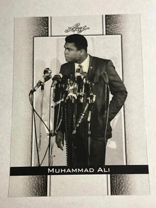 2010 Leaf Metal Muhammad Ali Prismatic PLASTIC PROOF #45 - Picture 1 of 2