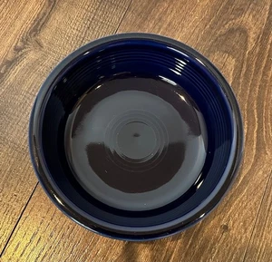 Homer Laughlin Fiesta Azul Crepúsculo Redondo 7" Cuenco, Fiestaware, Boho - Imagen 1 de 3