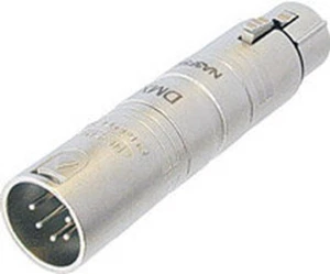 Neutrik NA3F5M 3-Pin XLR Female to 5-Pin XLR Male Adapter - Picture 1 of 1