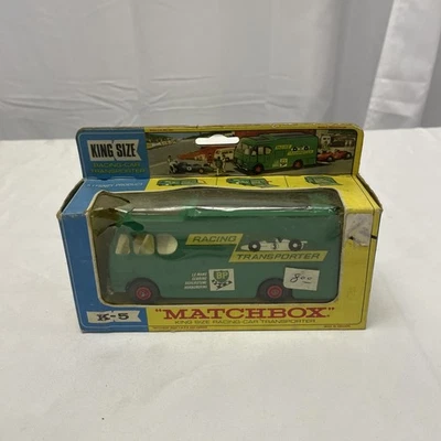 Matchbox Lesney K-5 Racing Car Transporter In Original Box VGC, See Pics! - Image 1 of 4