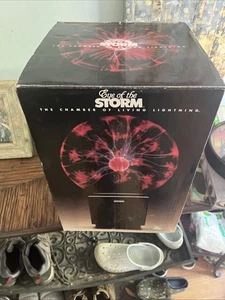 Vtg 1987 Eye Of The Storm 15” Plasma Ball Globe The Chamber Of Living Lightning - Picture 1 of 9