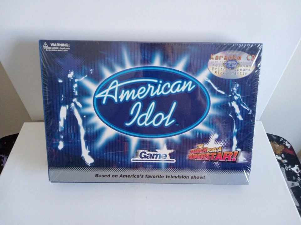 American Idol Board Game with Karaoke CD (2003) Factory Sealed Vintage - Image 1 of 4
