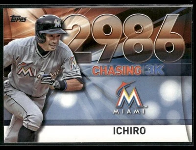 Ichiro 2016 Topps Update Miami Marlins - Image 1 of 2