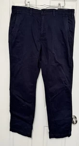 Pantalones chinos Levi's azul marino frente plano ajuste cónico para hombre talla 36 X 32 - Imagen 1 de 6