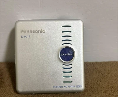 Panasonic Portable MINIDISC Player SJ-MJ19 ​​Operation confirmed - Image 1 of 4