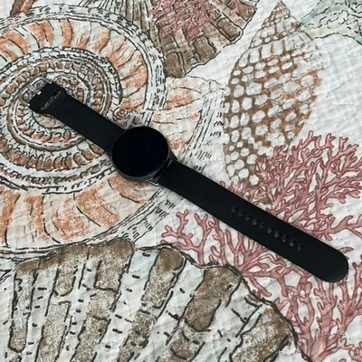 Samsung Galaxy Watch Black 40mm Round Smartwatch Stainless Steel Sans Charger - Image 1 of 3