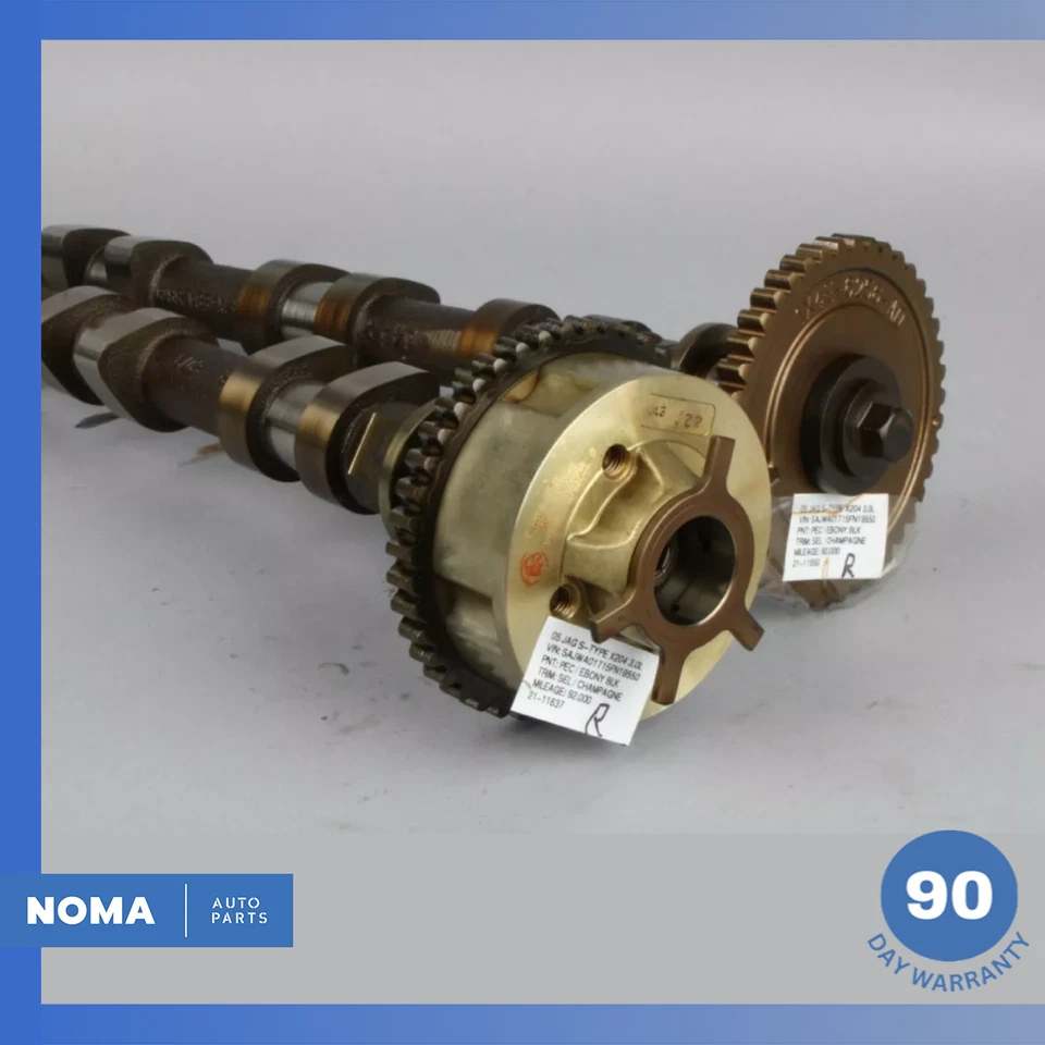 02-08 Jaguar S-Type X206 3,0 L motor JV6 escape derecho y árbol de levas conjunto OEM Foto 1 de 4