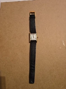 1970's Cartier Tank Roman Original Dial Manual Wind 18K Electroplated SWISS - Picture 1 of 16