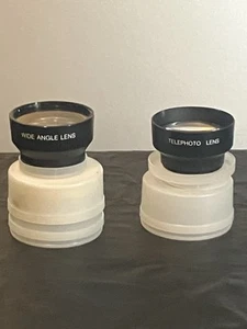 Telephoto And Wide Angle Lens’s Made In Japan - Picture 1 of 6