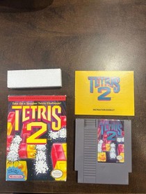 Tetris 2 Nintendo NES Complete CIB