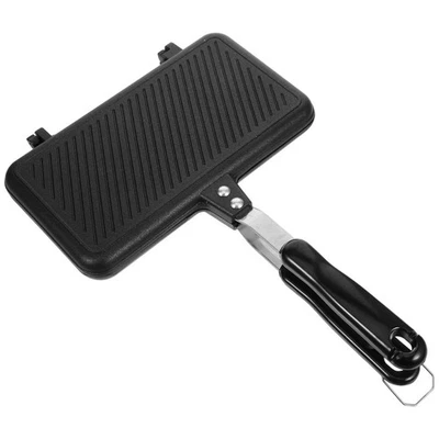  Padella Doppia Faccia Pentola Per Pancake Panna in Lega Di Alluminio - Immagine 1 di 4