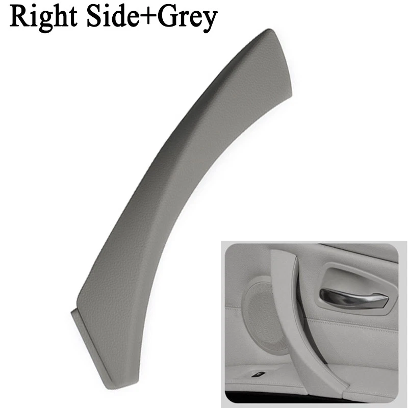 Cubierta exterior extractora de la manija del panel de la puerta interior para BMW Serie 3 E90 R lateral gris Foto 1 de 4