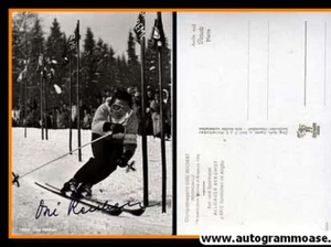 Autogramm Ski Alpin | Ossi REICHERT | 1956 (Rennszene SW) OS-Gold - Picture 1 of 1