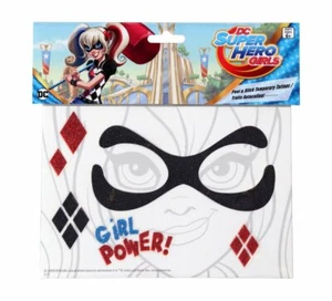 DC Comics Harley Quinn Halloween Comic Con Peel and Stick Temporary Face Tattoos - Picture 1 of 12
