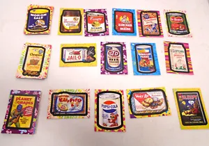 2008 TOPPS LOST WACKY PACKAGES COMPLETE 1-22 STICKER CARD SET - Picture 1 of 3