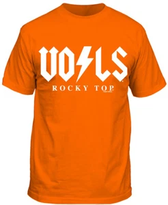 Tennessee Volunteers Men's Orange Vols Rocky Top Bolt Short Sleeve T Shirt - Picture 1 of 5