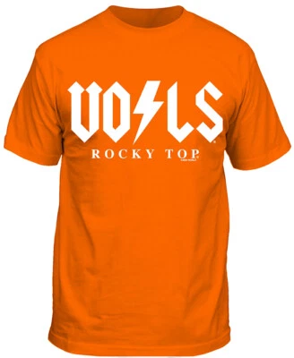 Tennessee Volunteers Men's Orange Vols Rocky Top Bolt Short Sleeve T Shirt - Image 1 of 4