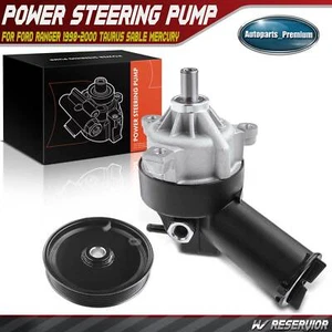 Power Steering Pump with Pulley for Ford Ranger 1998-2000 Taurus Sable Mercury - Picture 1 of 10