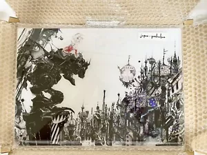 Yoshitaka Amano A3 acrylic plate (town) from final fantasy 6 - Picture 1 of 6