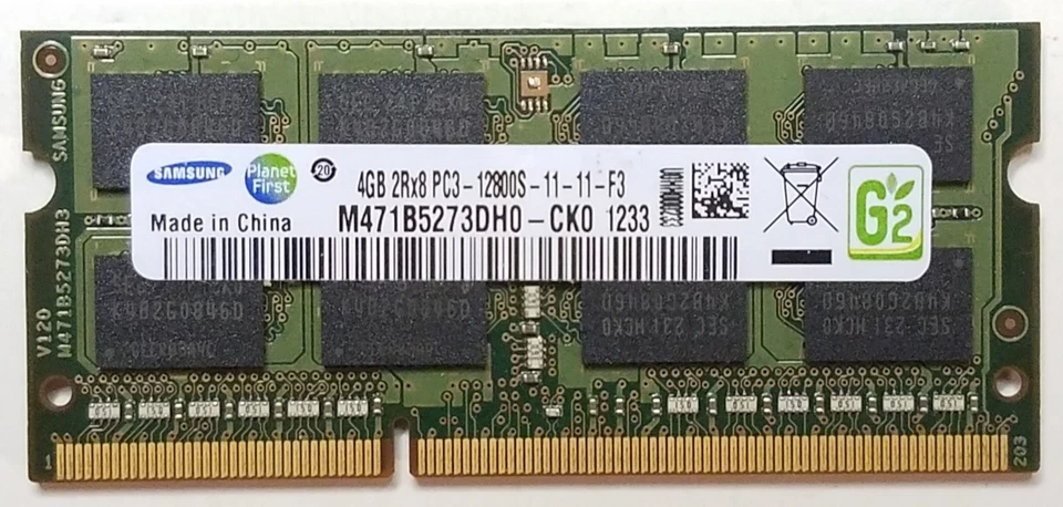 NEW Original Dell Latitude E6530 4 GB Memory module DDR3L 1600-MHz M471B5273DH0 - Image 1 of 3