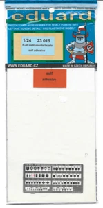 Eduard P-40 Etched Instrument Bezels (Painted/Self-Adhesive Backing) 1/24 23 015 - Picture 1 of 2