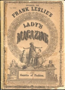 Frank Leslie's Lady's Magazine & Gazette Of Fashion 12/1868-150+ years old-FR - Picture 1 of 2
