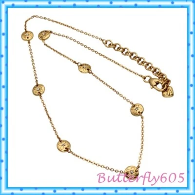 Брайтон Diva Daisy маленький золотой станции кристалл цветочный ожерелье новый без ЯРЛЫКОВ - Изображение 1 из 3