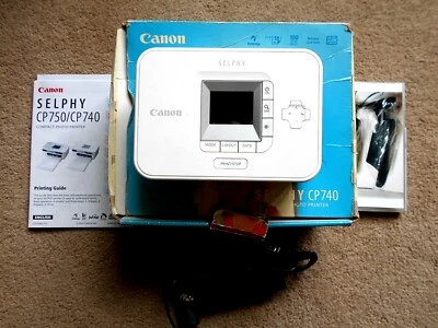 Canon Selphy CP740 Compact Photo Printer w/AC Adapter  - Image 1 of 4