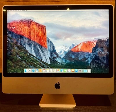 Apple iMac 24" 2007 - A1225 – 2.4GHz – 4GB – 120GB SSD – Boots, No Accessories - Image 1 of 4