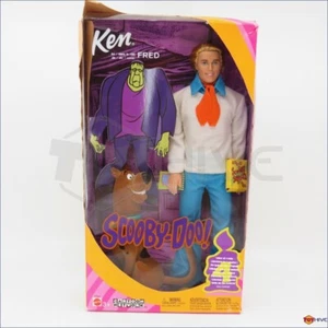 Barbie Scooby Dooand  Ken doll as Fred new in worn box Cartoon Network - Picture 1 of 5