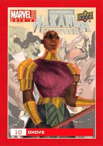 OKOYE / Marvel Annual 2019-20 BASE Trading Card #10 - Picture 1 of 2