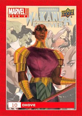 OKOYE / Marvel Annual 2019-20 BASE Trading Card #10 - Image 1 of 2