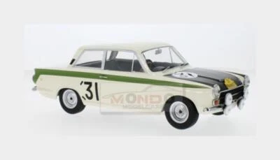 1:18 MCG Ford Lotus Cortina Mki #31 Nurburgring De La Route 1966 Ickx MCG18436 - Immagine 1 di 2