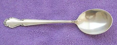 Rogers International Sterling WEDDING BELLS 8 1/2" Serving Spoon (65g) - Image 1 of 4
