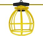 Cordon lumineuse de cage de 50 pieds de qualité commerciale Sunlite 04224, 5 prises de base moyennes