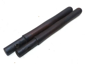 "Par vintage de asas de sierra de madera para 2 hombres de 131/2"" INV17161" - Imagen 1 de 3