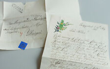 Karl II From Hessen-Philippsthal: Eh. Letter Philippsthal 1847 An Stepmother
