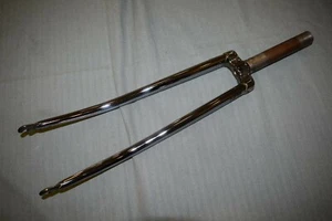 Horquilla de carretera PUCH 2600 vintage de 1"" pulgada 700C para freno de largo alcance vintage 140 mm nuevo de lote antiguo - Imagen 1 de 12