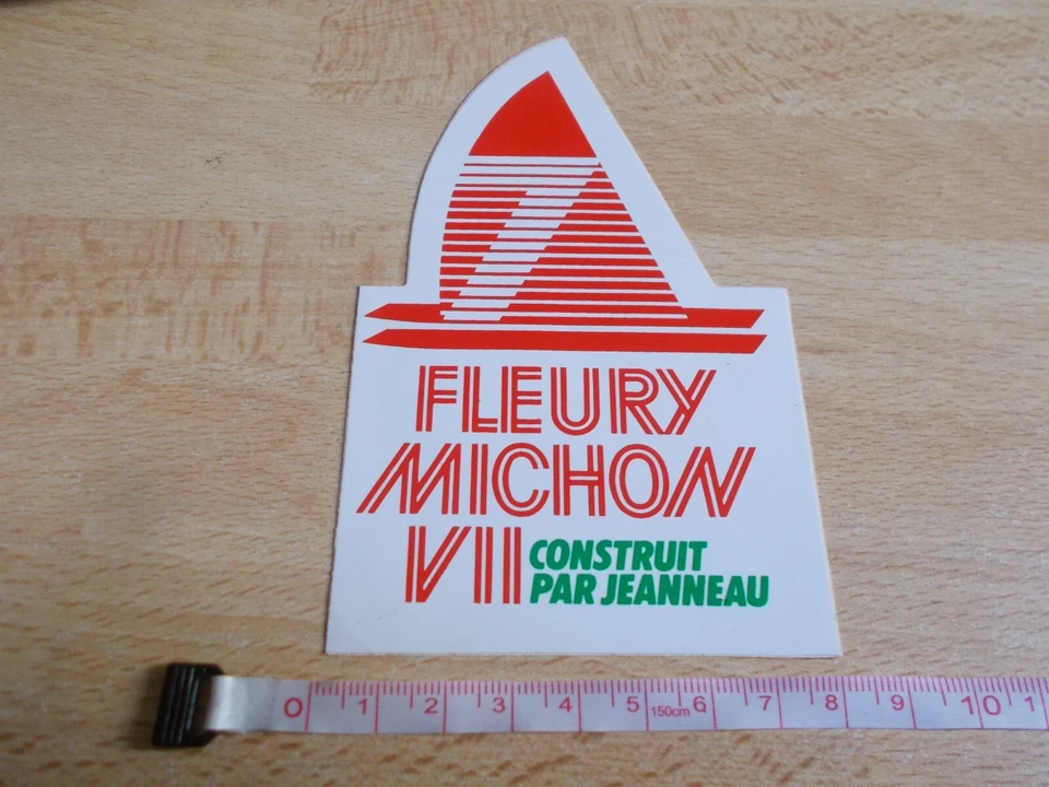Aufkleber Segel - FLEURY MICHON VII Gebaut Von Jeanneau - Bild 1 von 1