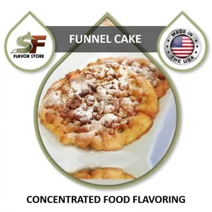 Funnel Cake Gocce Aroma Alimentare Aroma Concentrato - 1 oncia/30 ml - SageFox - FL100 - Foto 1 di 3