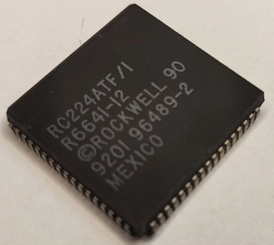 IC Rockwell RC224ATF-I R6641-12 Embedded Modem Device IC - Bild 1 von 1