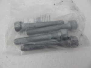 4x Porsche 9A700758500 Genuine Rear Brake Caliper Bolts New - Picture 1 of 5