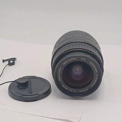 Quantaray 28-90mm D f/3.5-5.6 Zoom Lens Minolta AF Mount. Macro. 35mm Cameras - Image 1 of 4