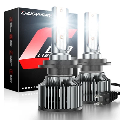 For Jaguar XF 2009-2011 - 2x Bulbs H7 6500K LED Headlight High Beam White - Image 1 of 4