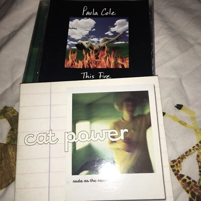 1996 CD LOT CAT POWER - Nude As The News CD Single + Paula Cole This Fire Foto 1 de 3